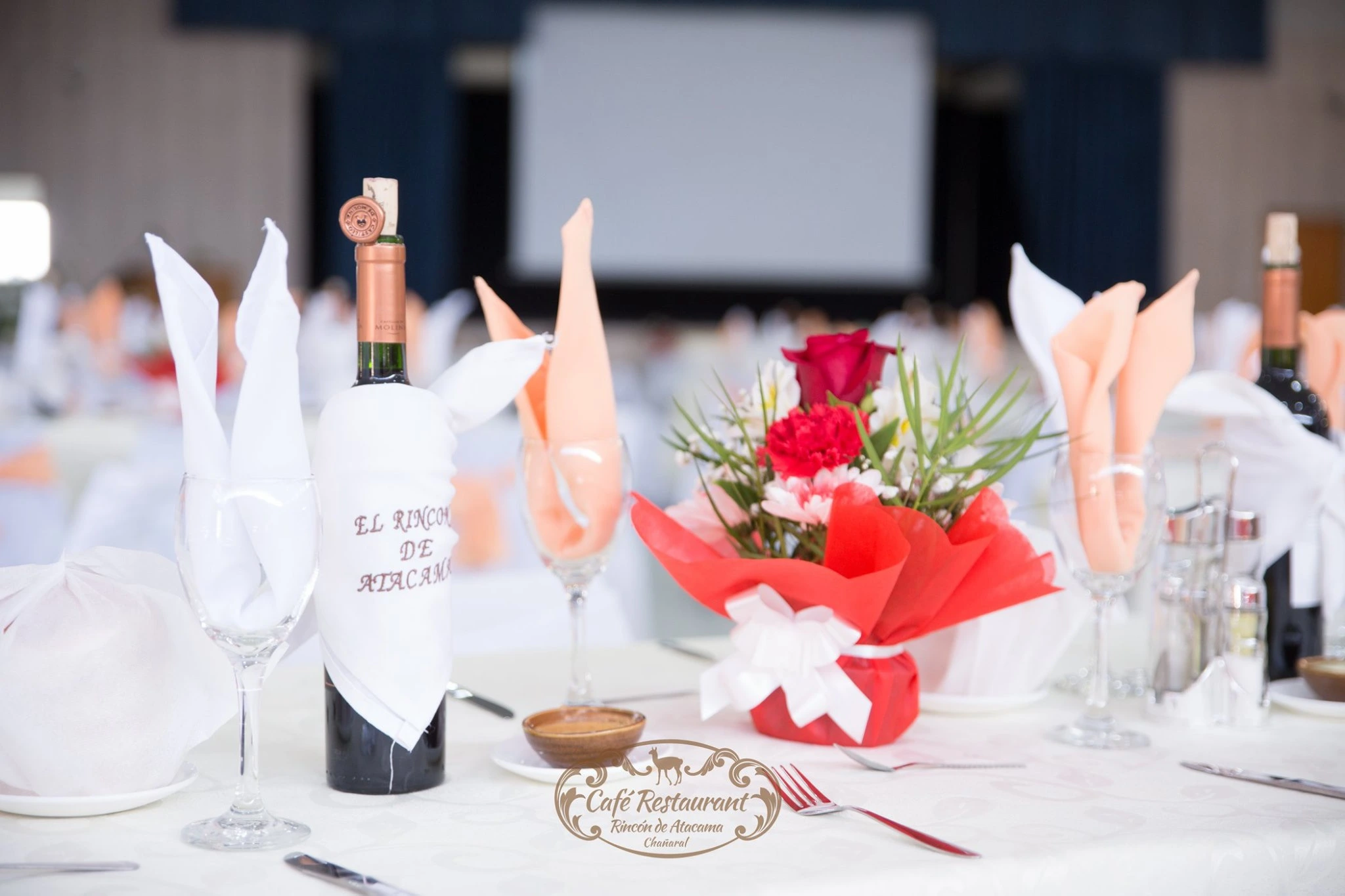 Mesa del restaurante